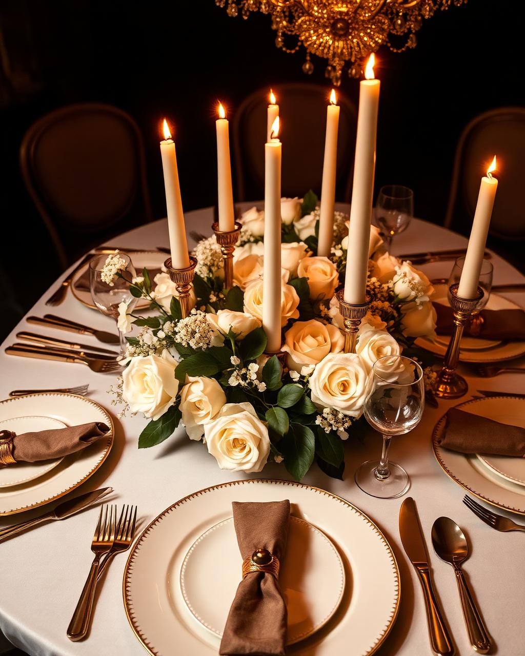 Refined event catering with elegant plating